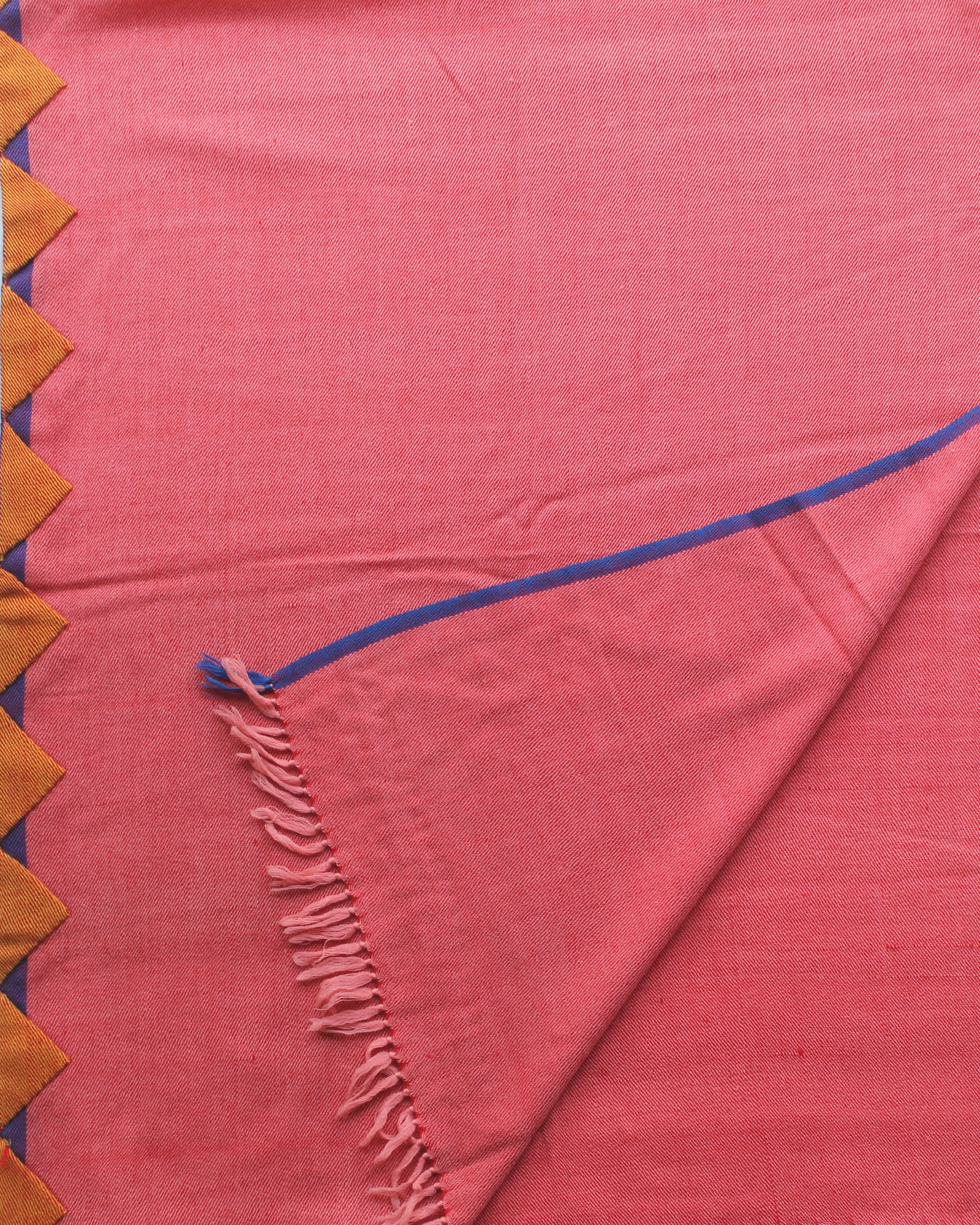 Red Tikona Woven Stole